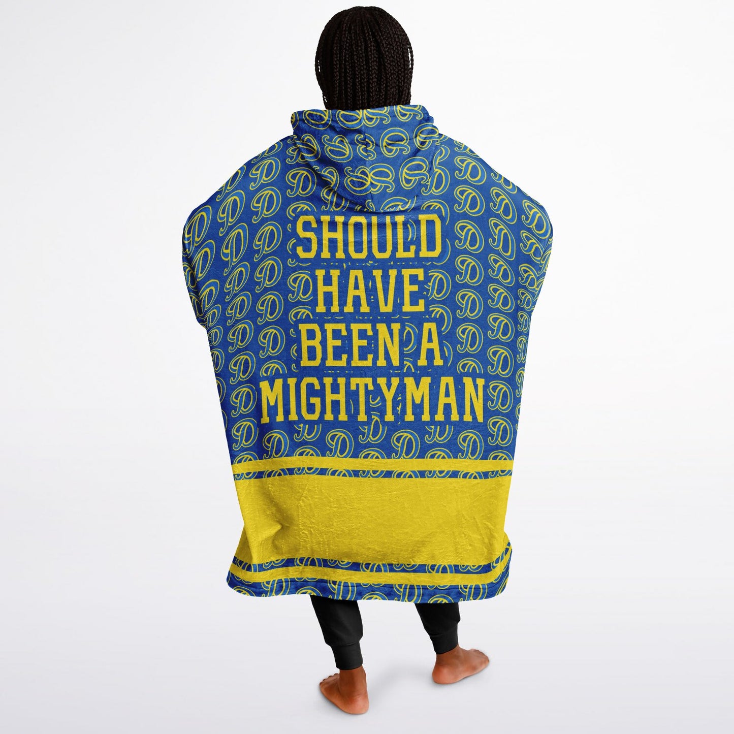 Dunbar Vocational School Snug Hoodie | Hoodie Blanket | Dunbar MightyMen | Football SZN