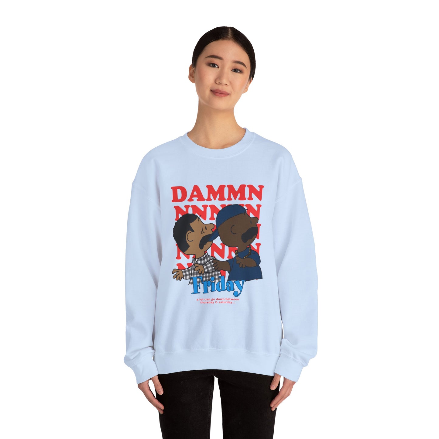 Keisha & The Gang | Black Charlie Brown | Friday Movie Sweatshirt