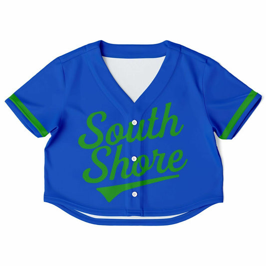 South Shore International College Prep Cropped Baseball Jersey | South Shore Tars