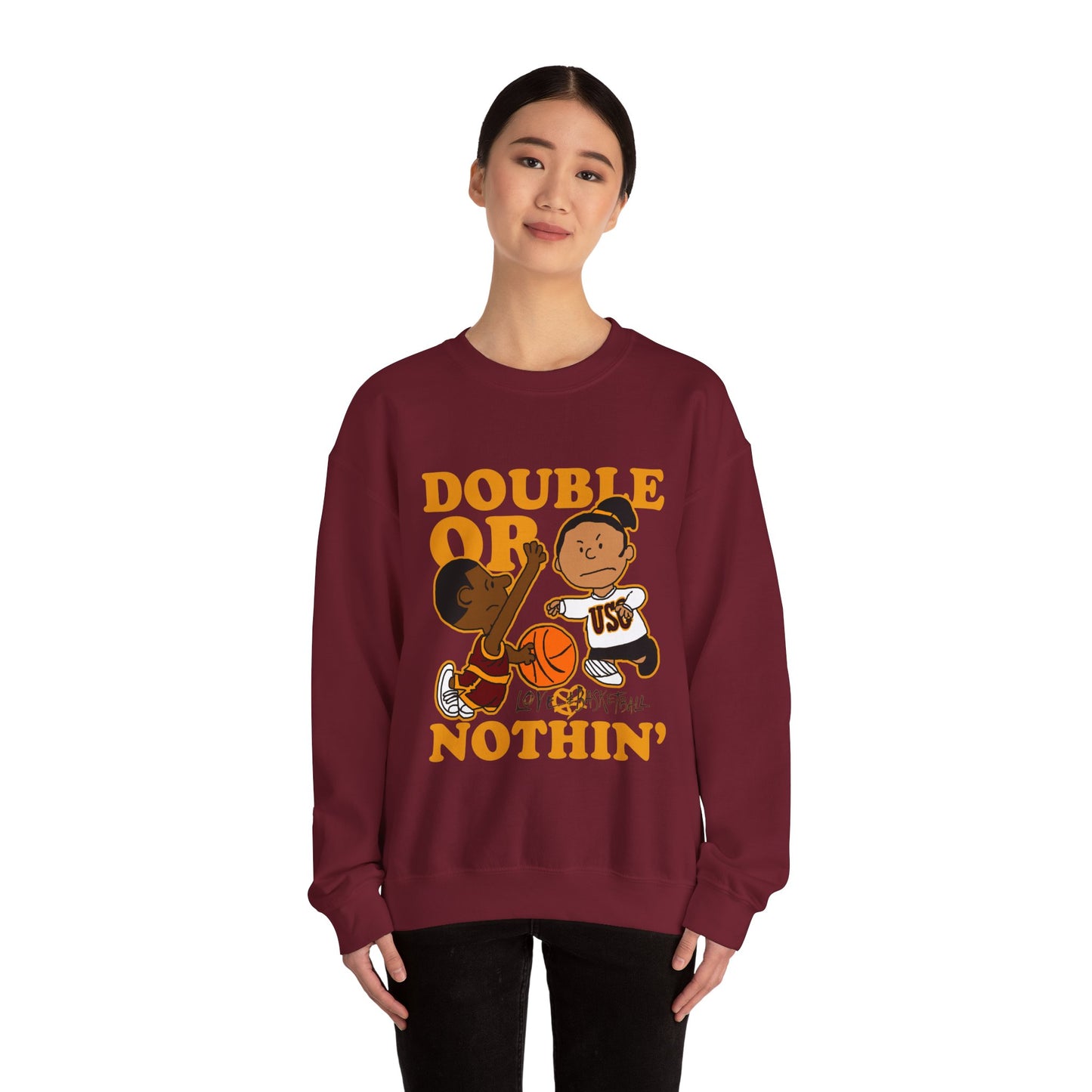 Keisha & The Gang | Black Charlie Brown | Love & Basketball Movie Sweatshirt