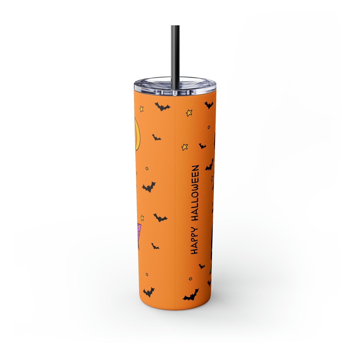 Halloween Keisha & Friends Skinny Tumbler