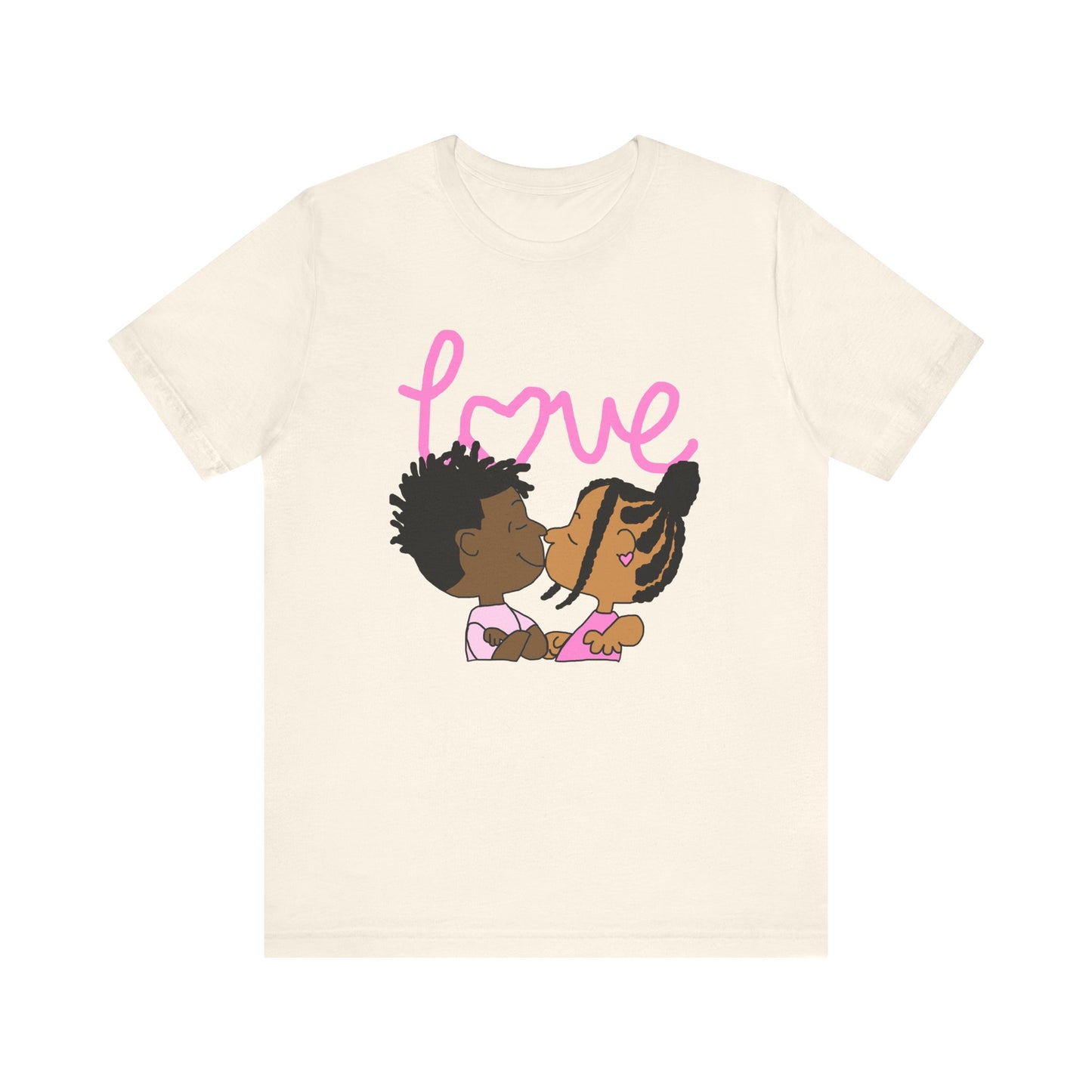Keisha & The Gang | Black Charlie Brown Characters Valentine's Day Shirt