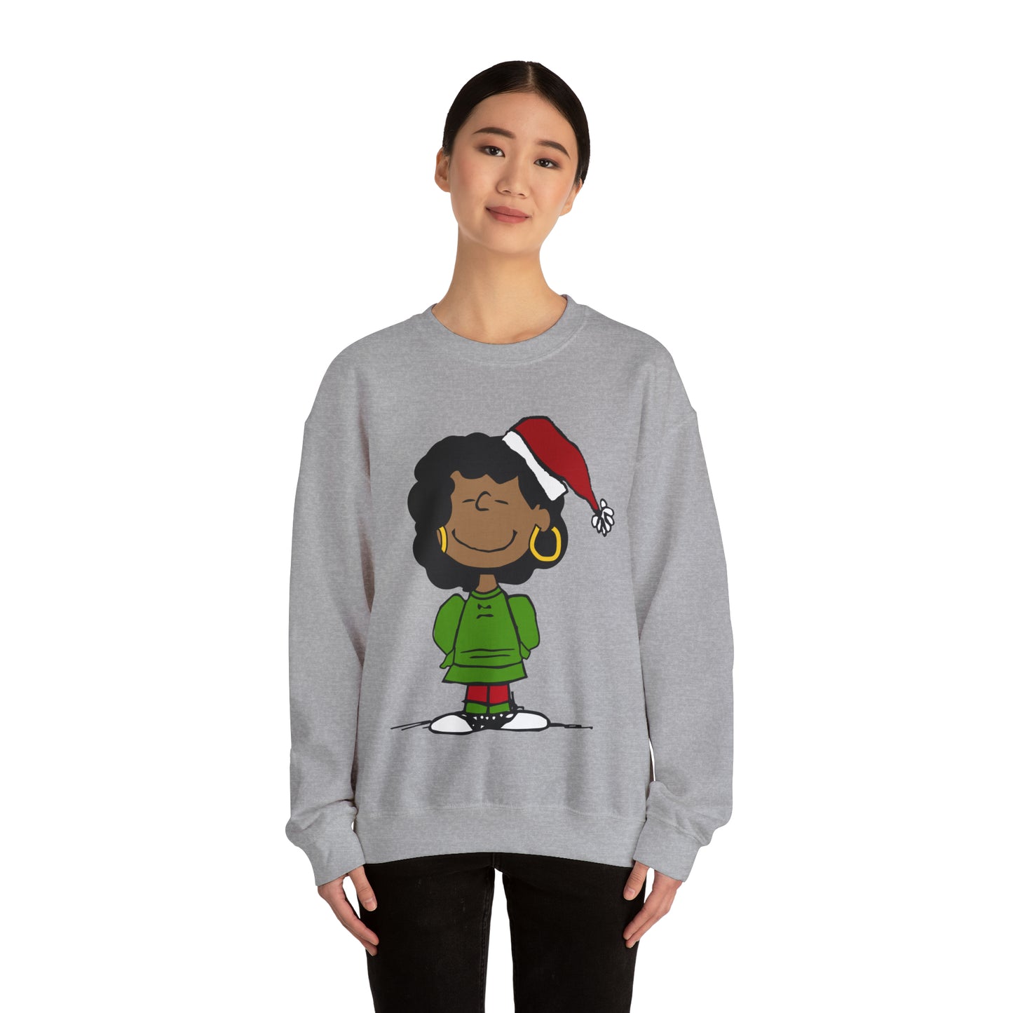 Black Charlie Brown Characters Christmas Shirt