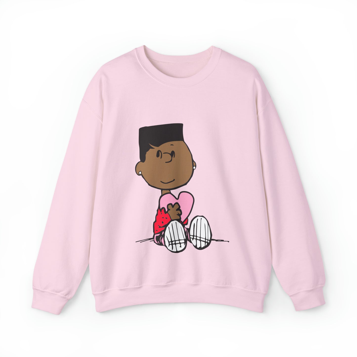 Black Charlie Brown Characters Valentine's Day Shirt