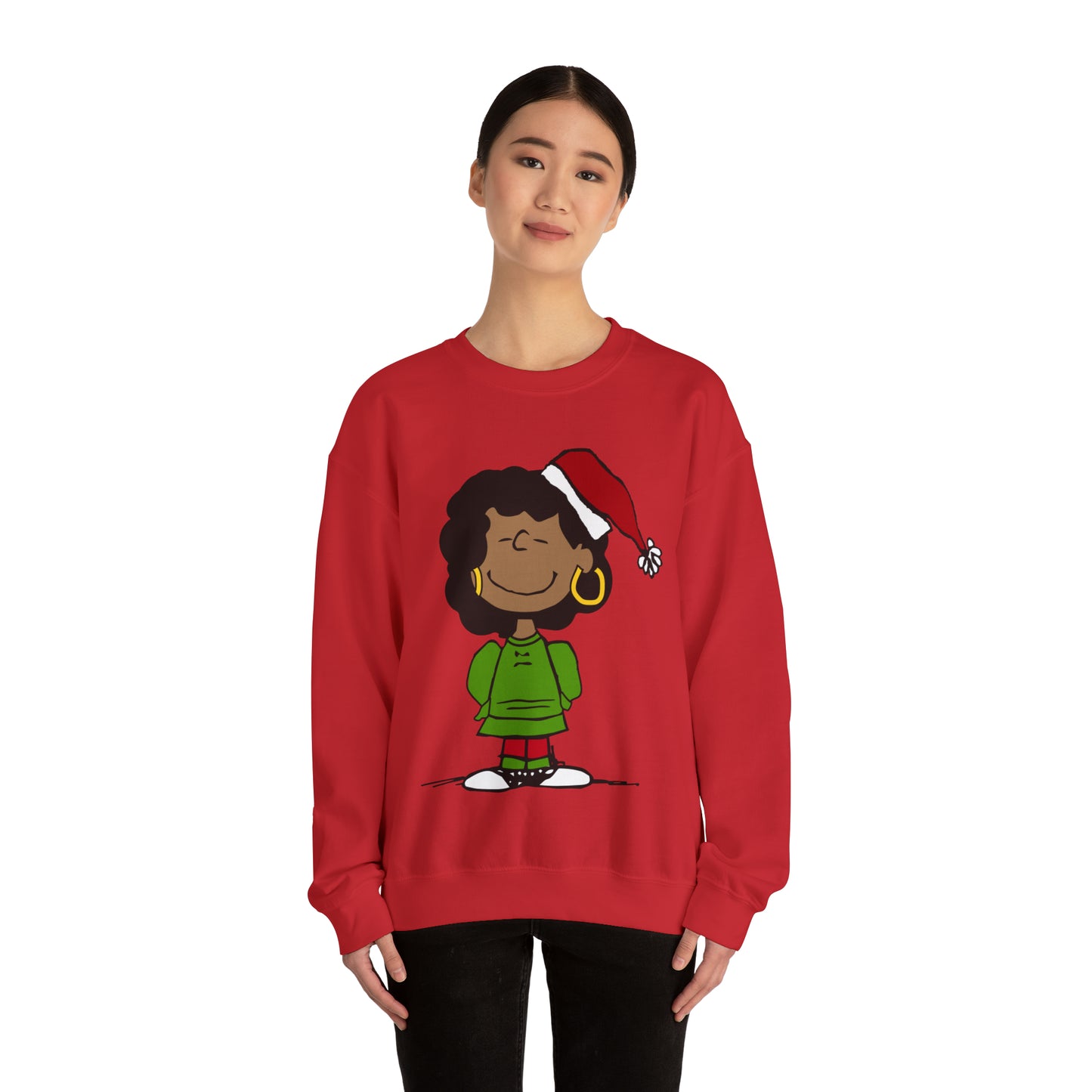 Black Charlie Brown Characters Christmas Shirt