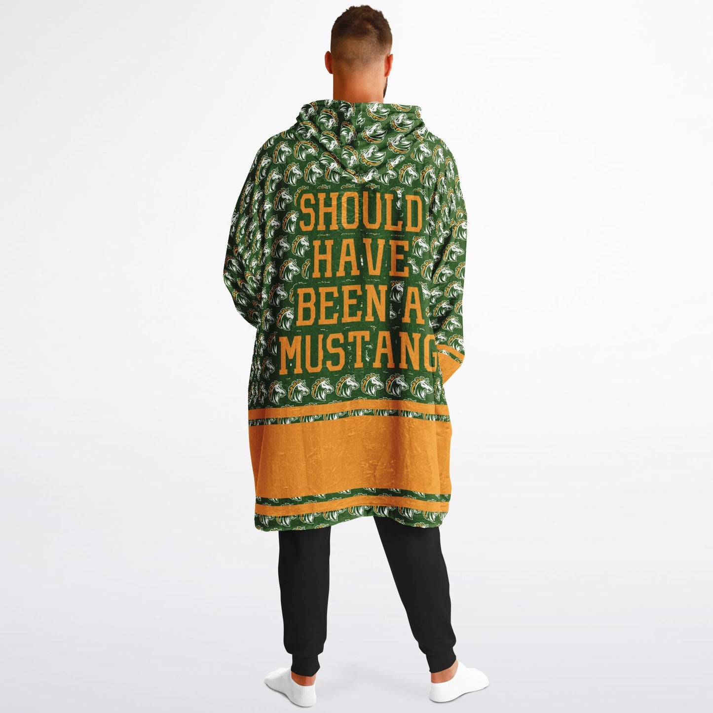 Morgan Park High School Snug Hoodie | Hoodie Blanket | Morgan Park Mustangs | Football SZN