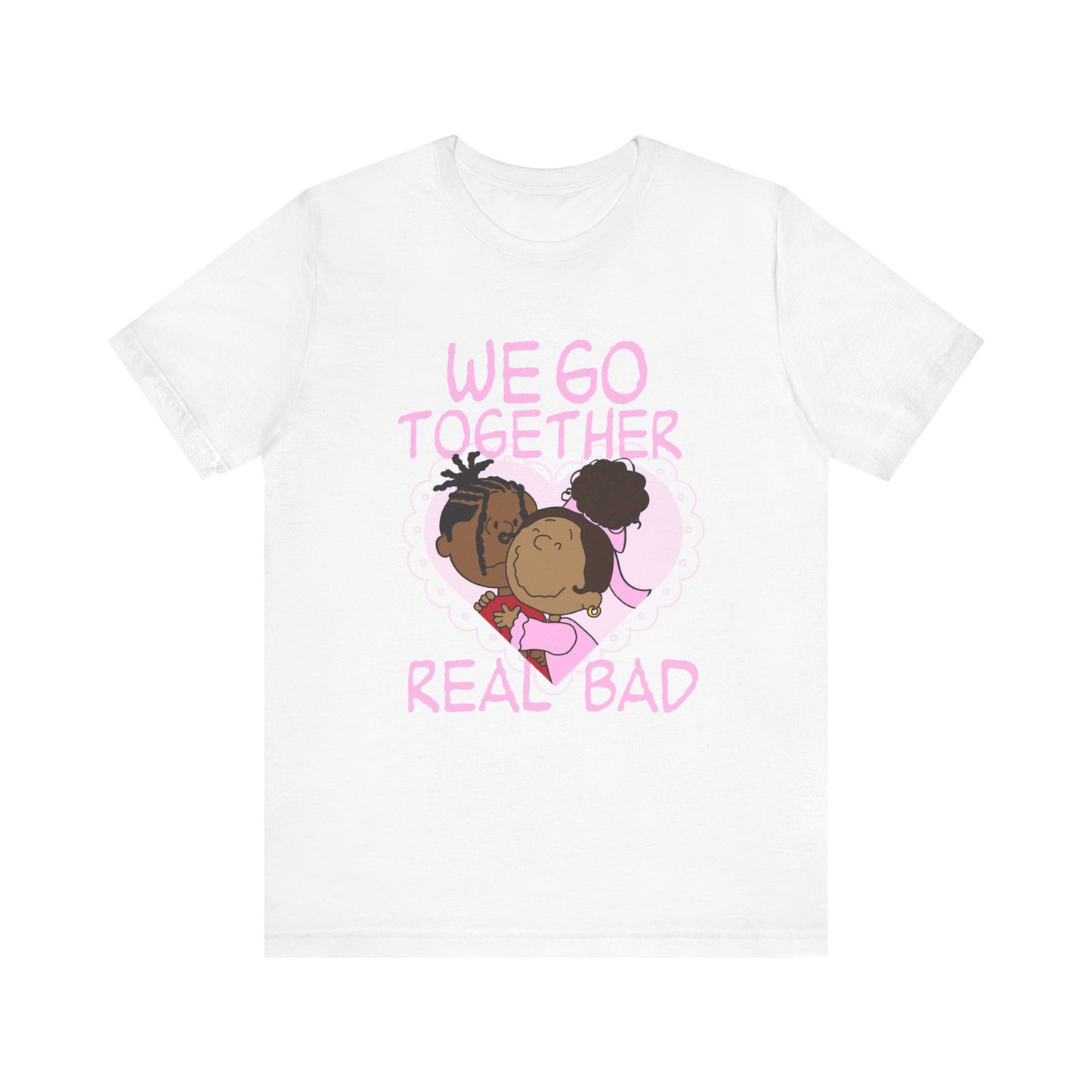 Keisha & The Gang | Black Charlie Brown Characters Valentine's Day Shirt