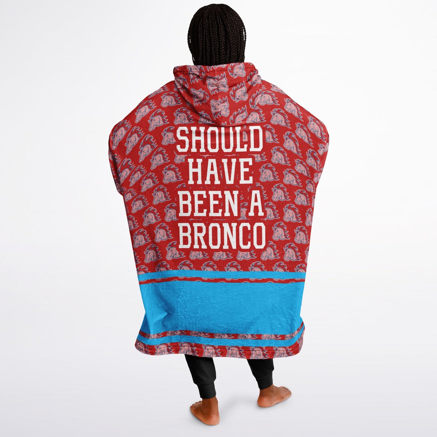 Kenwood Academy Snug Hoodie | Hoodie Blanket | Kenwood Broncos | Football SZN