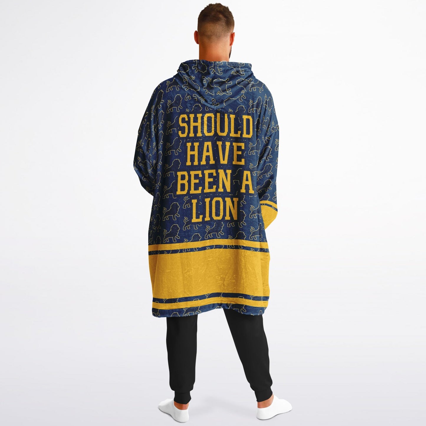 Lincoln Park High School Snug Hoodie | Hoodie Blanket | Lincoln Park Lions | Football SZN