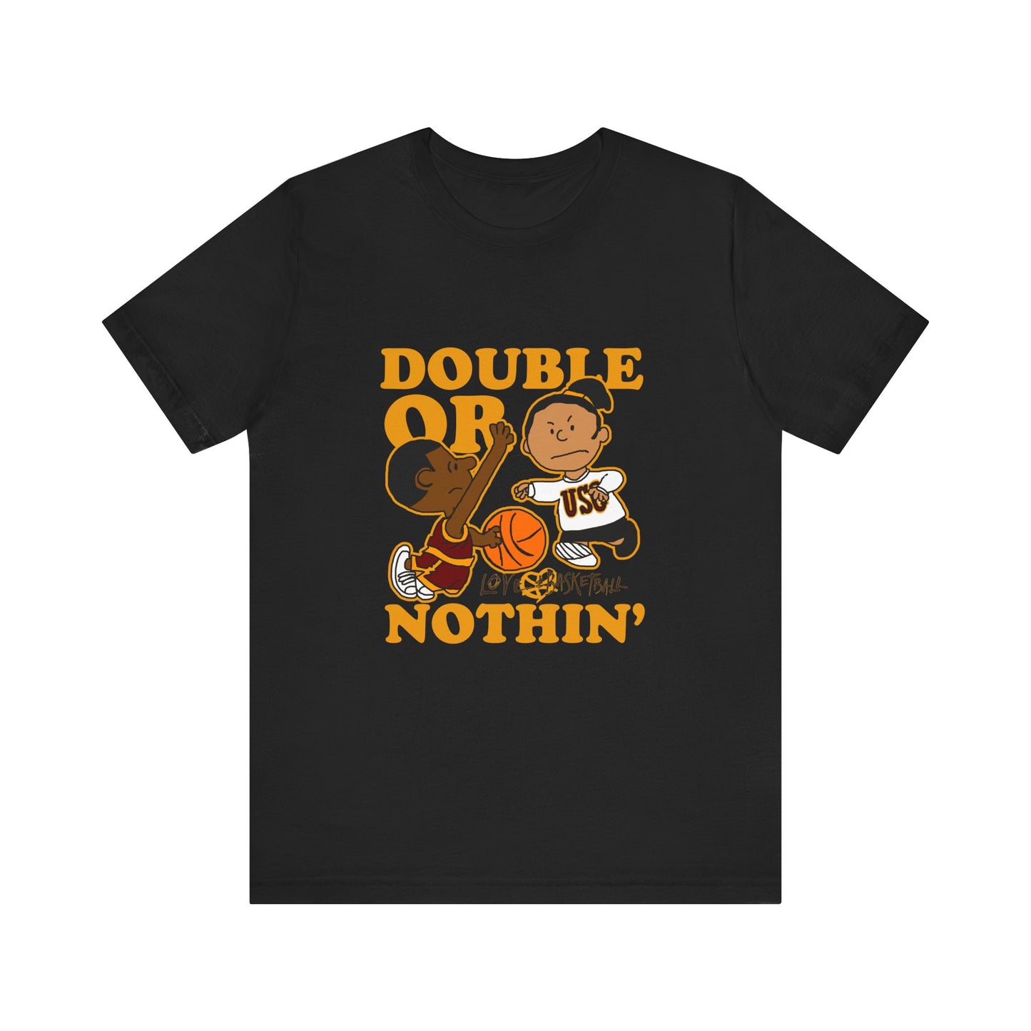 Keisha & The Gang | Black Charlie Brown | Love & Basketball Movie Tee