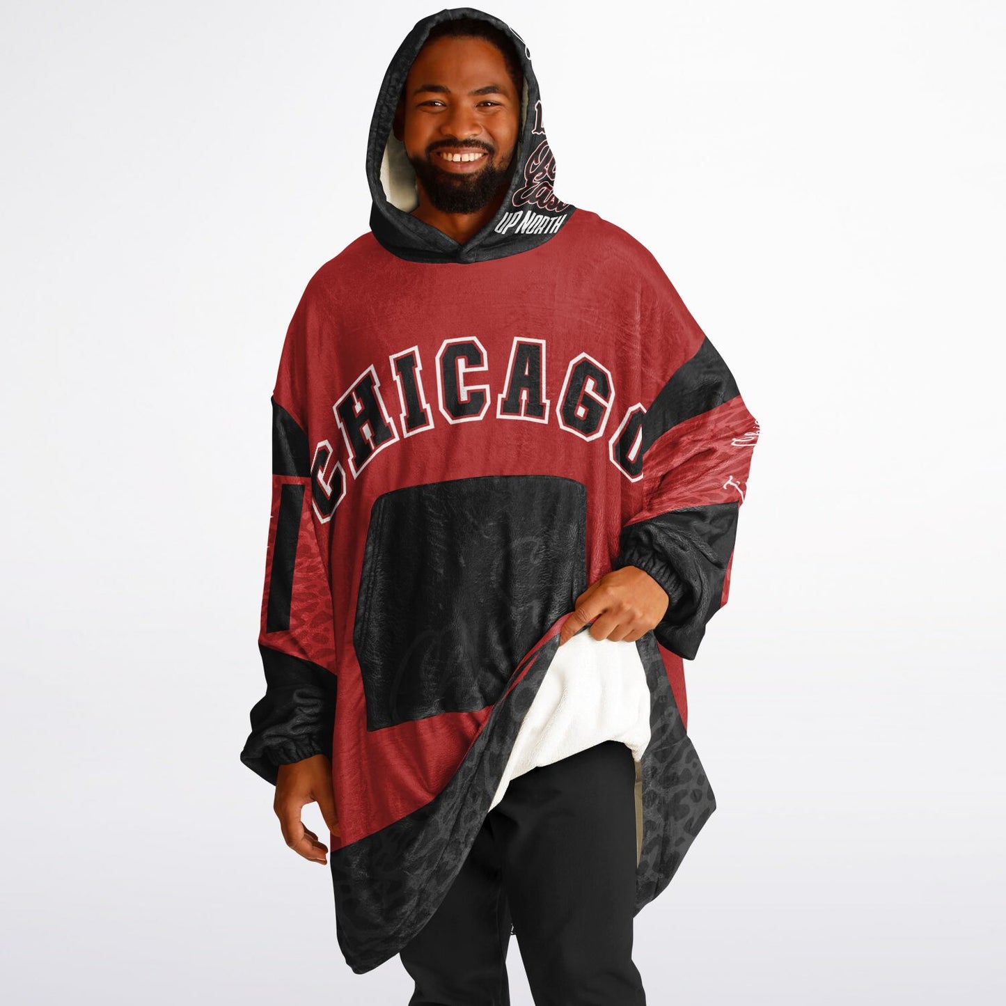 Chicago Hoodie Blanket