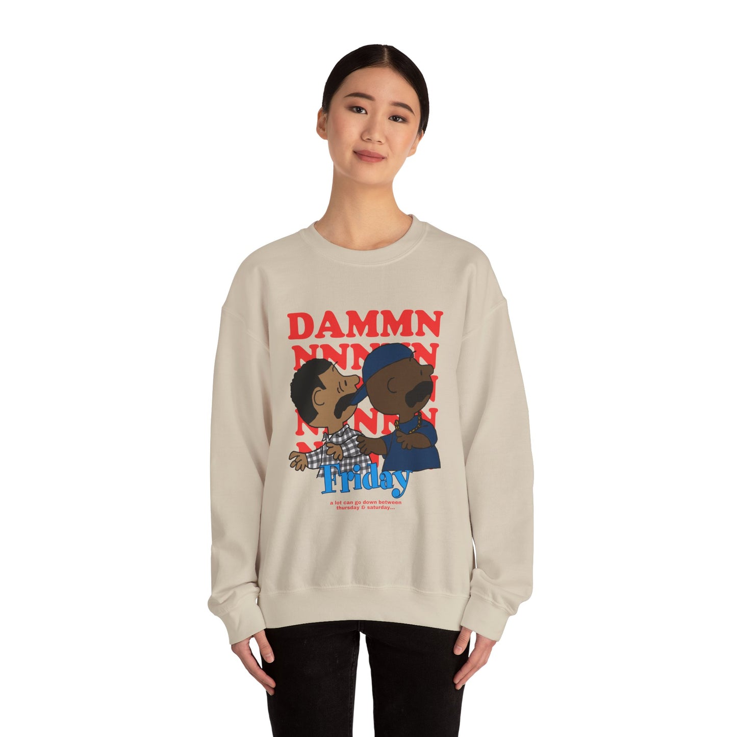 Keisha & The Gang | Black Charlie Brown | Friday Movie Sweatshirt