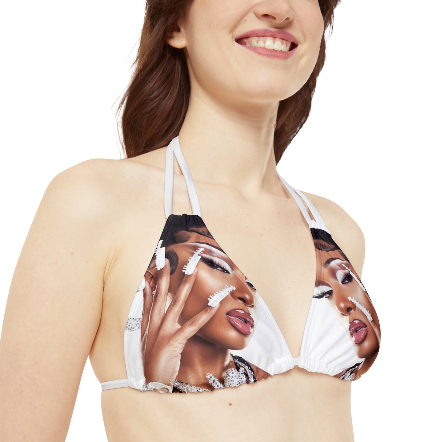 White Hot Girl Summer Tour Bikini Top