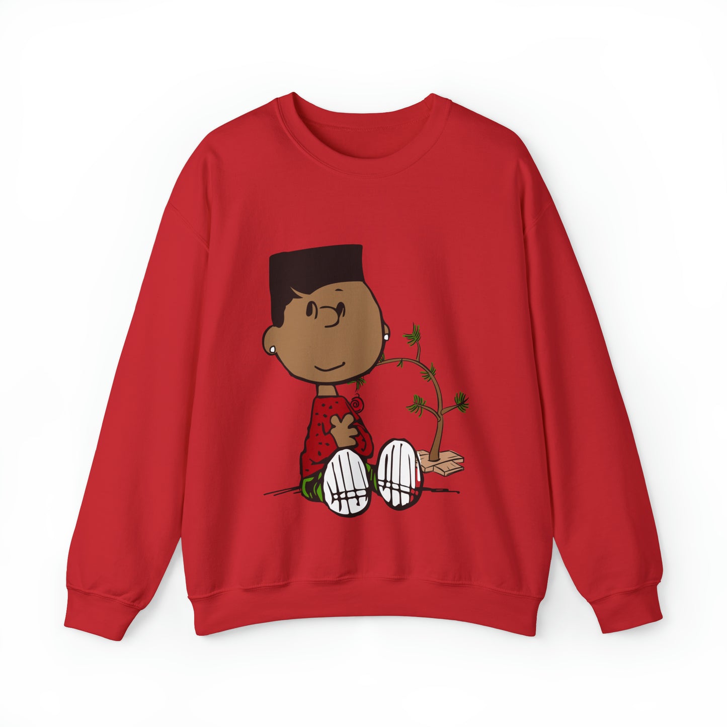 Black Charlie Brown Characters Christmas Shirt
