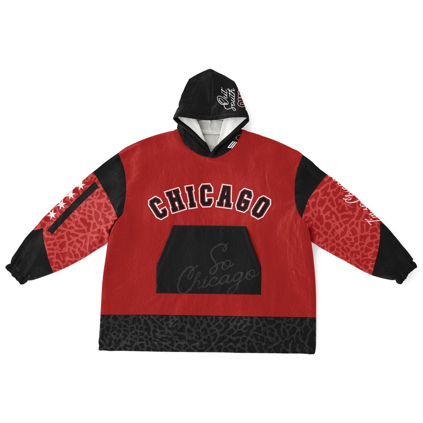 Chicago Hoodie Blanket