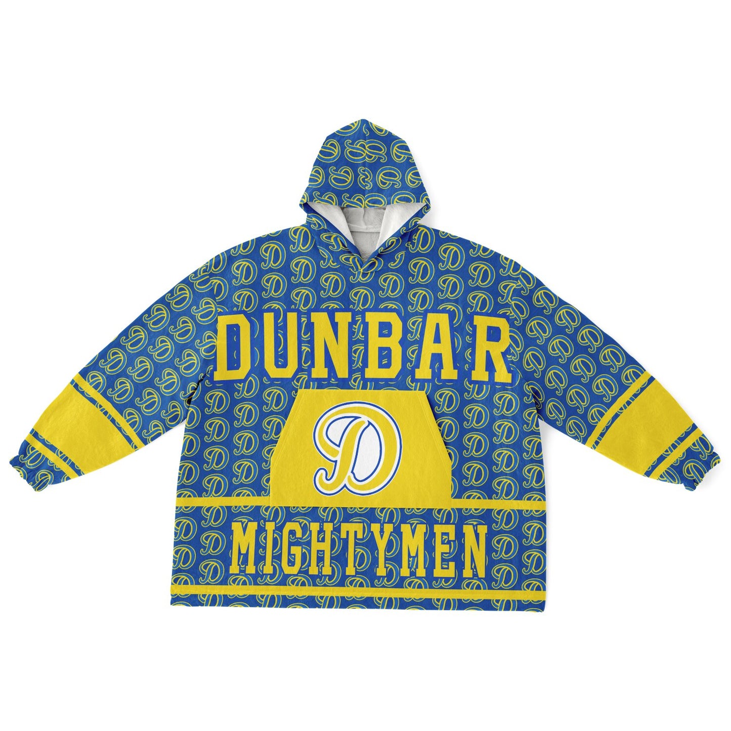 Dunbar Vocational School Snug Hoodie | Hoodie Blanket | Dunbar MightyMen | Football SZN