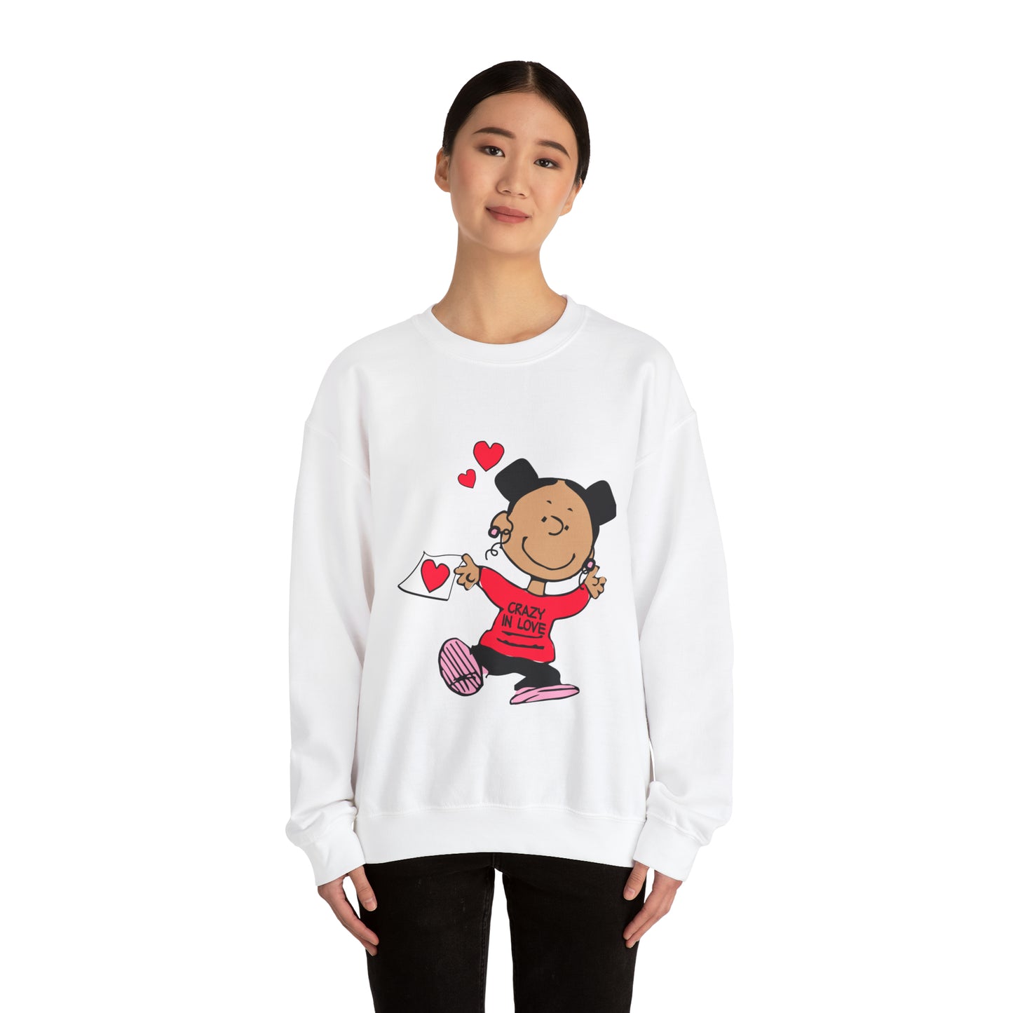 Black Charlie Brown Characters Valentine's Day Shirt