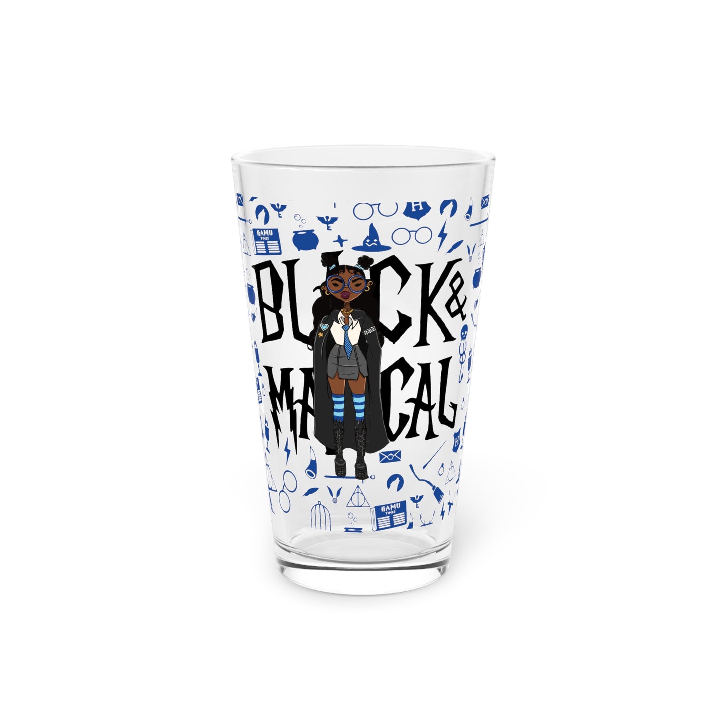 HAMU House Pint Glass | HAMU Merch | HAMU University | Hamu Acceptance Letter | HAMU House