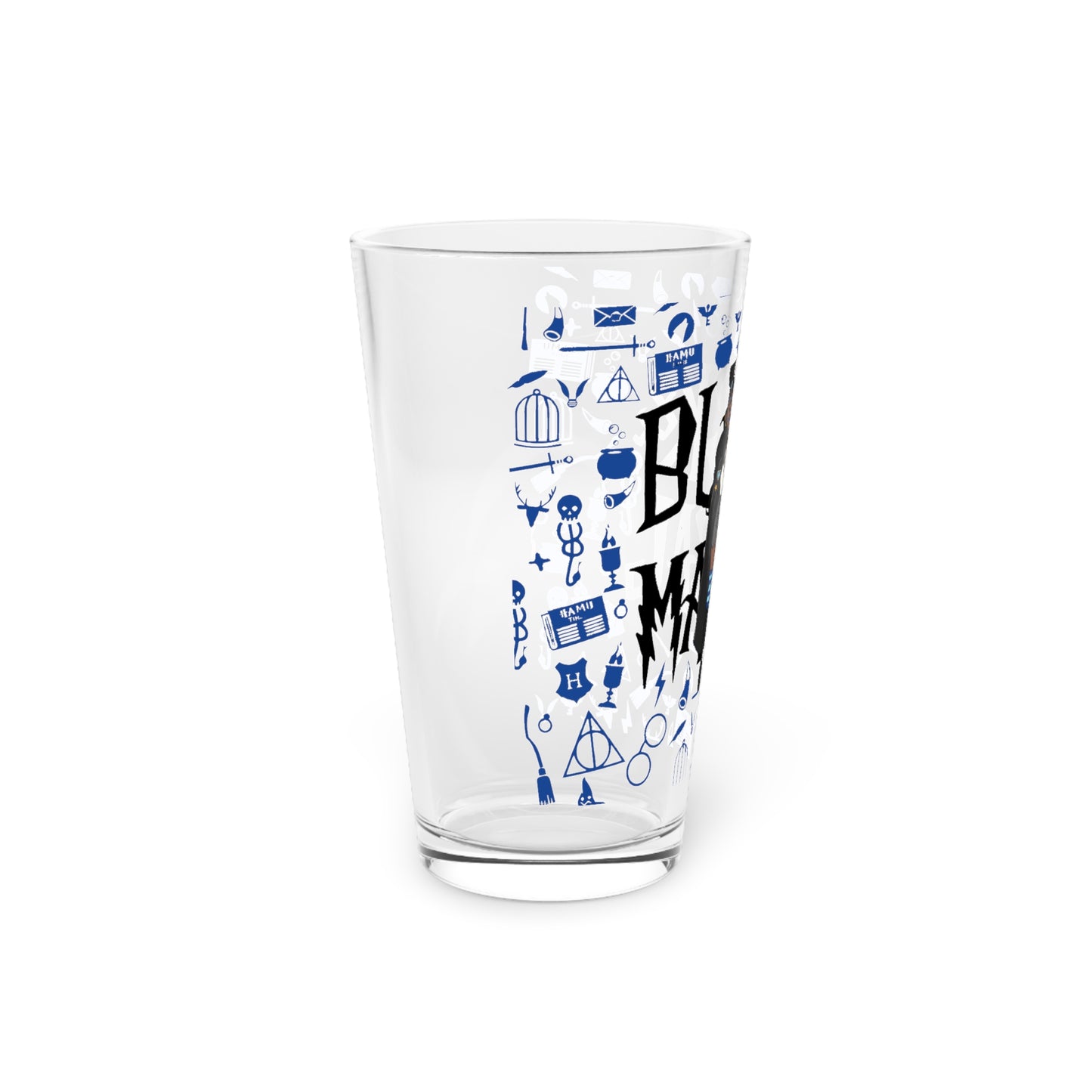HAMU House Pint Glass | HAMU Merch | HAMU University | Hamu Acceptance Letter | HAMU House