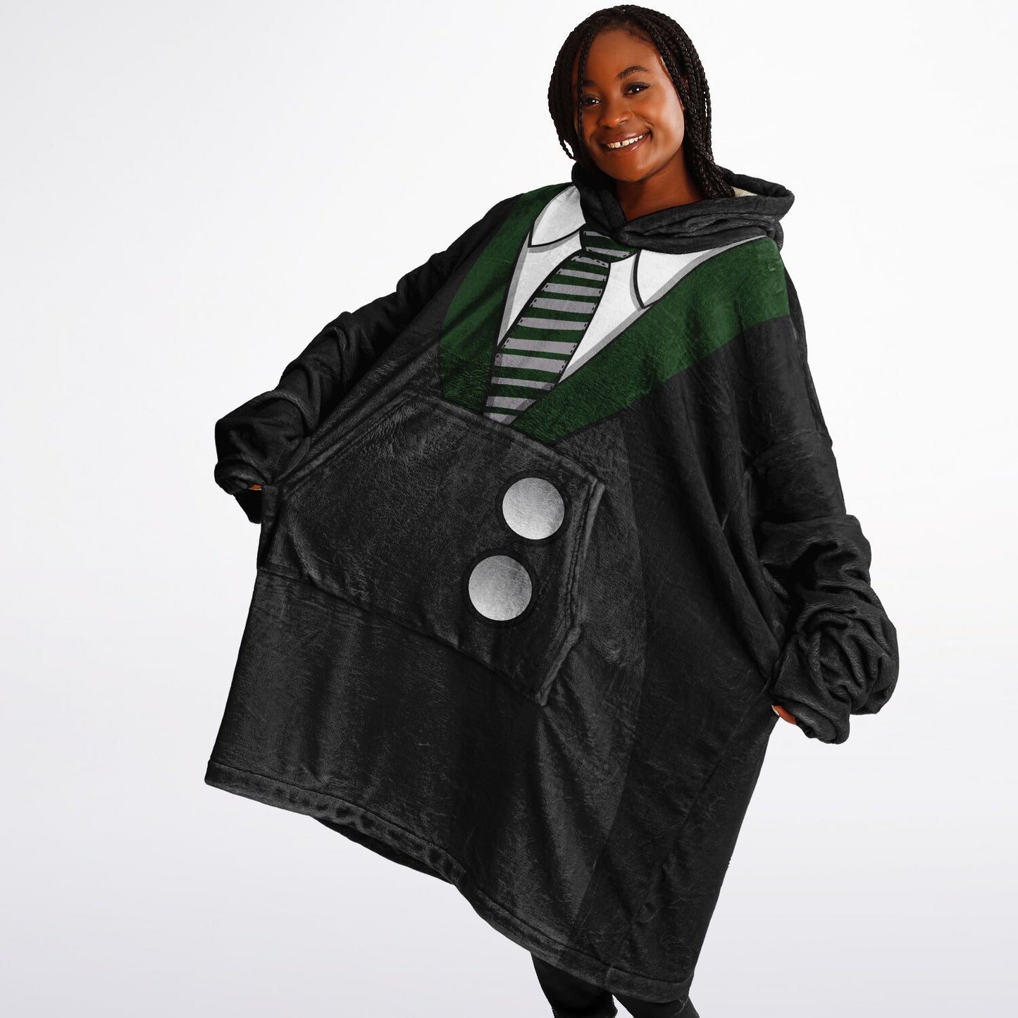Slytherin Hoodie Blanket