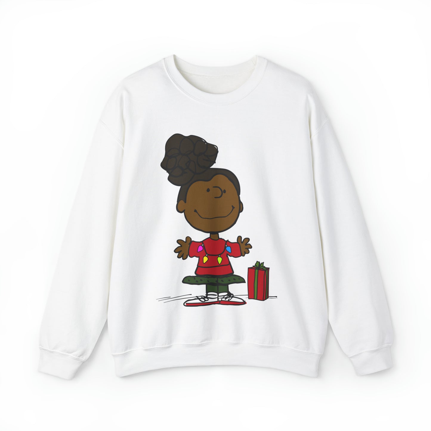 Black Charlie Brown Characters Christmas Shirt