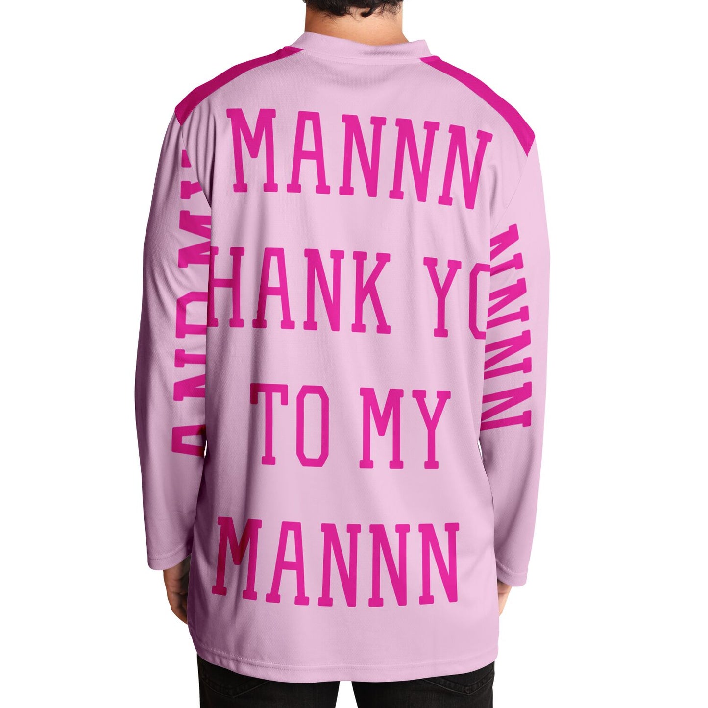 Thank you to my man Hockey Jersey
