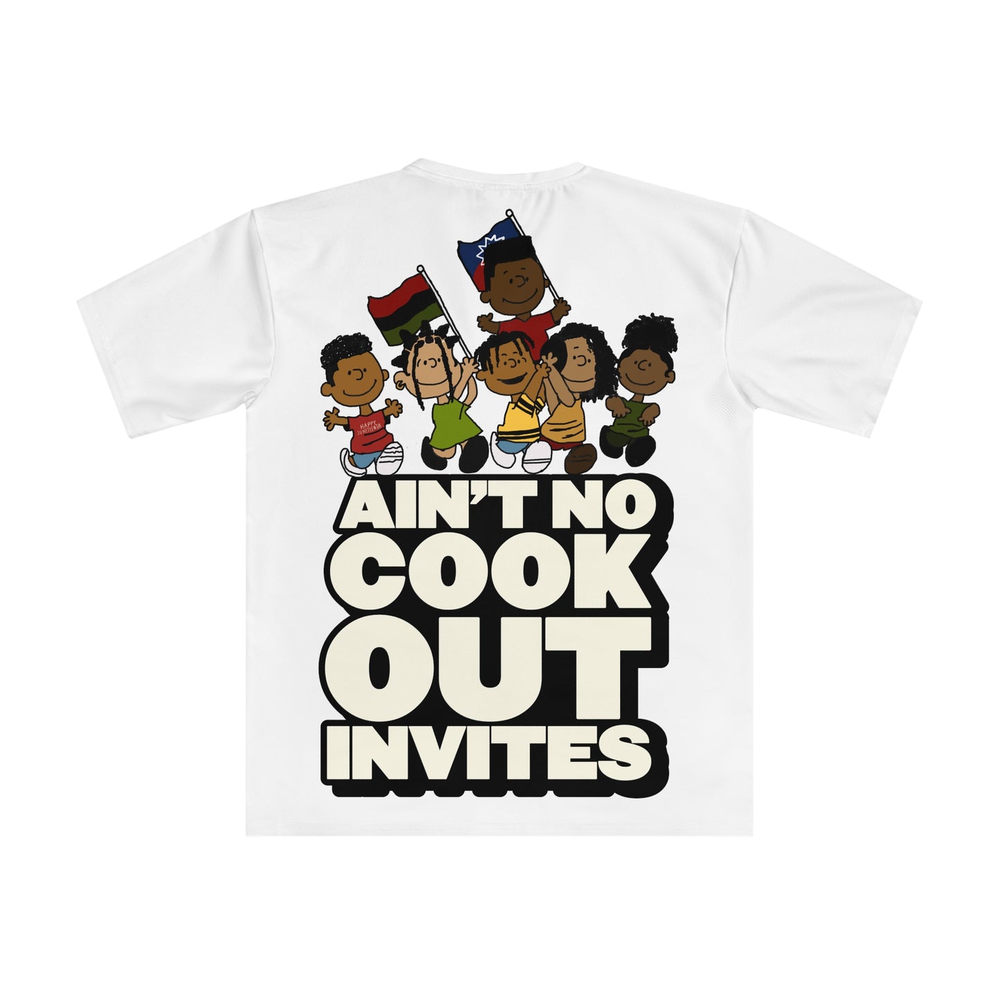 White Ain't No Cookout Invitations | Juneteenth Shirt
