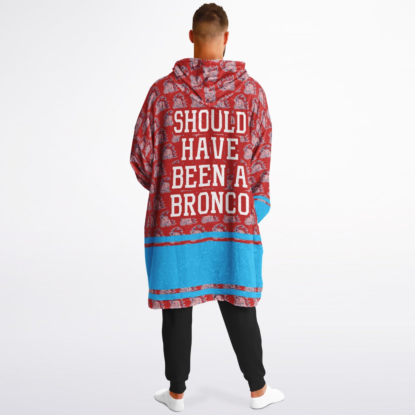 Kenwood Academy Snug Hoodie | Hoodie Blanket | Kenwood Broncos | Football SZN