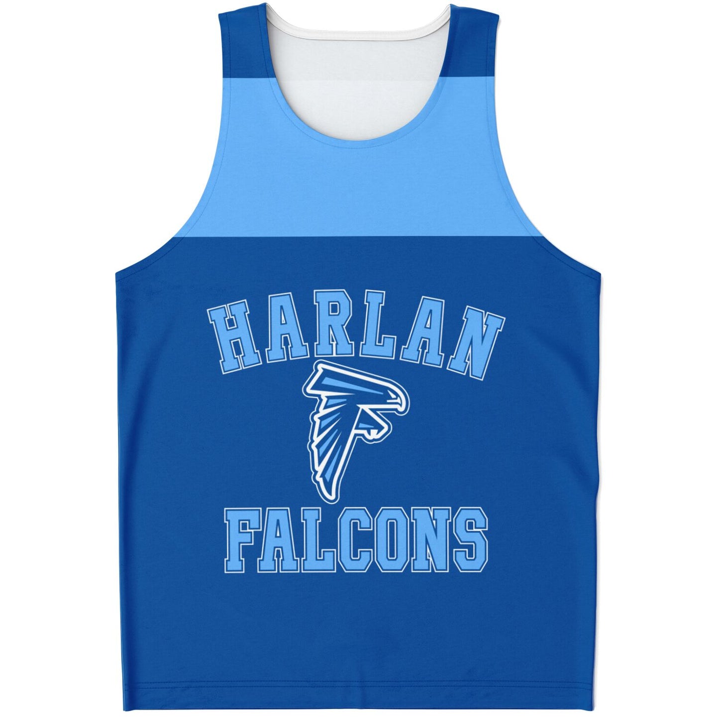 Men's Harlan High School Tank Top | Harlan Falcons copy