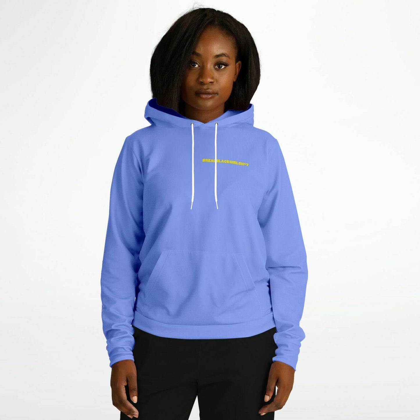 Real Black Girl Sh*t Hoodie Periwinkle