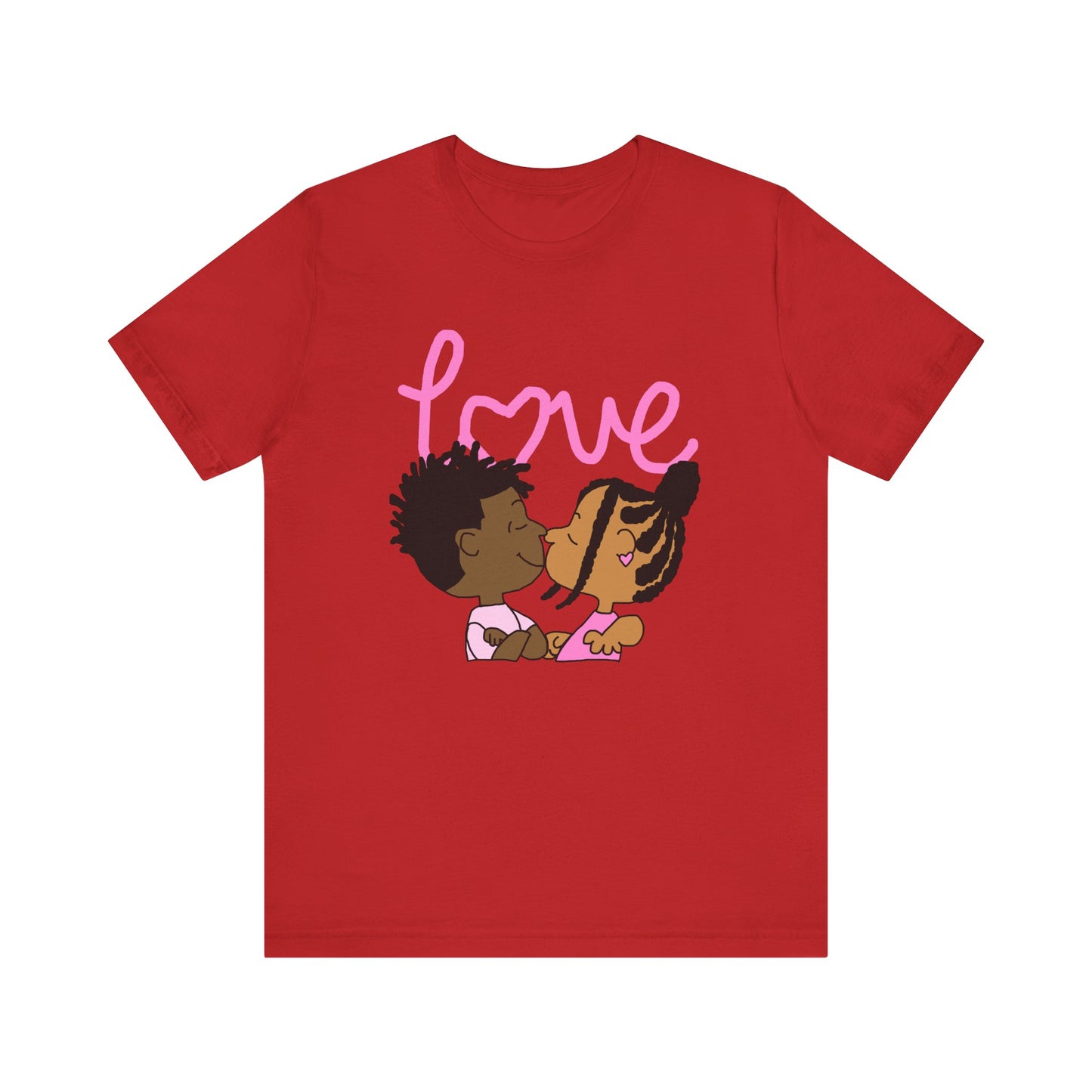 Keisha & The Gang | Black Charlie Brown Characters Valentine's Day Shirt