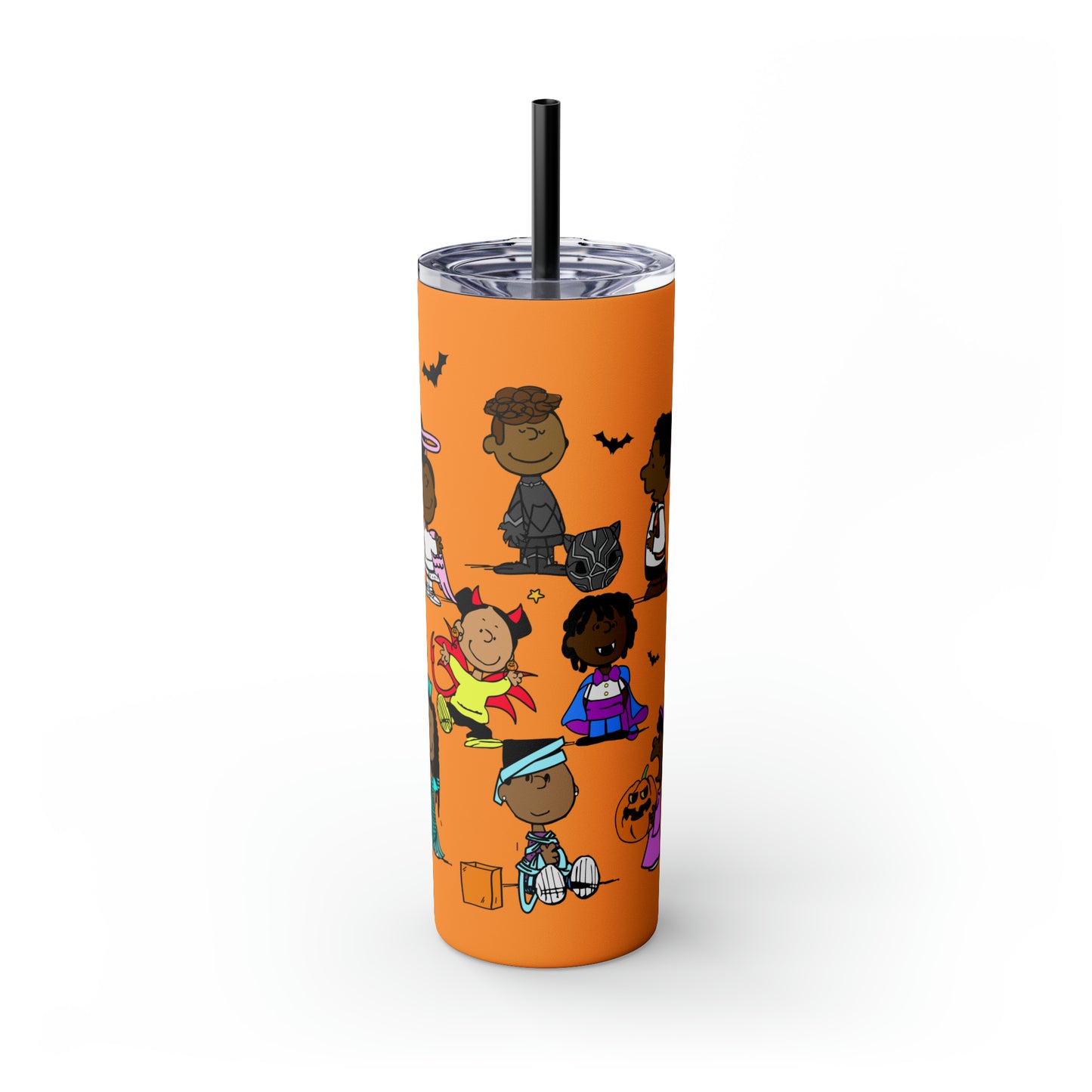 Halloween Keisha & Friends Skinny Tumbler