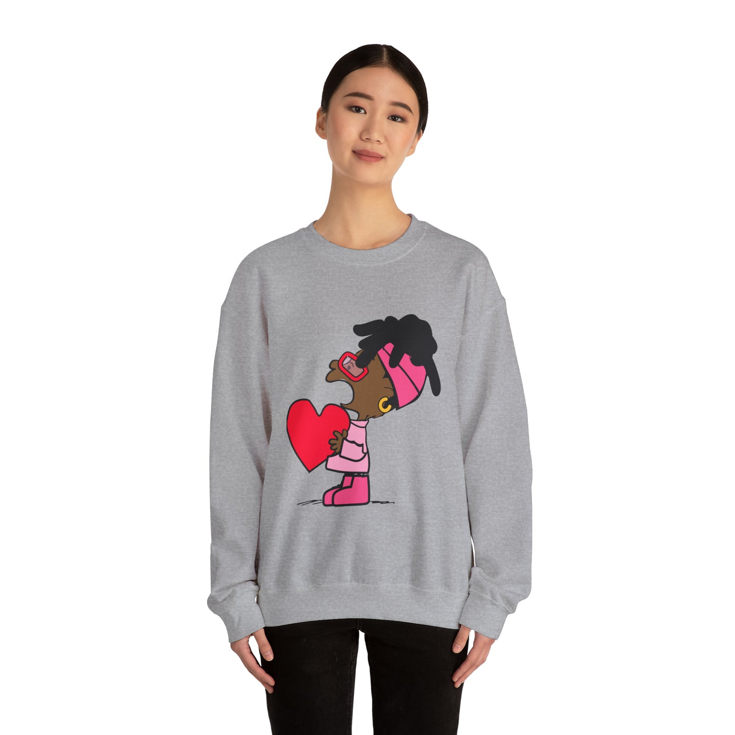 Black Charlie Brown Characters Valentine's Day Shirt