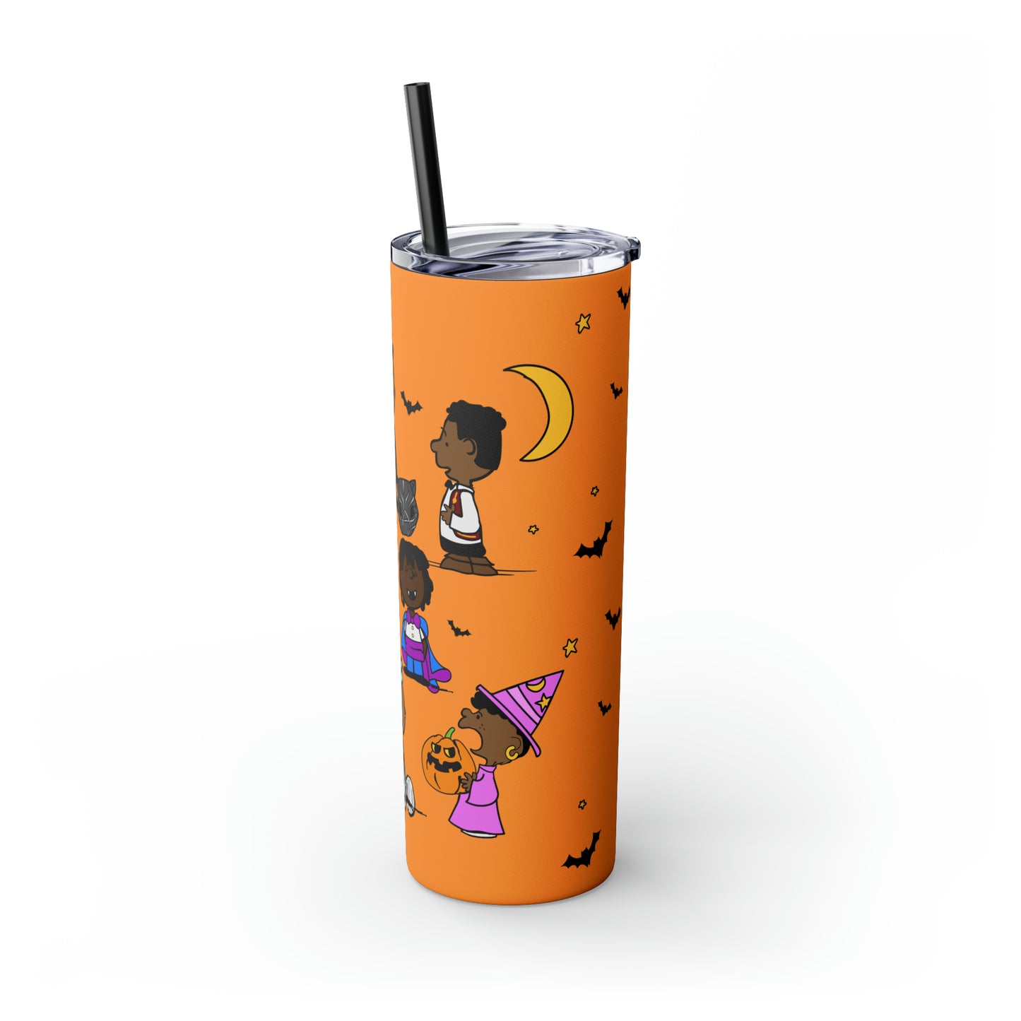 Halloween Keisha & Friends Skinny Tumbler