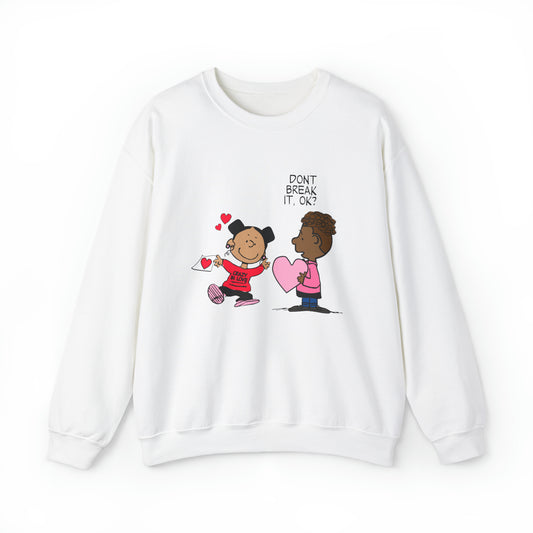 Black Charlie Brown Characters Valentine's Day Shirt