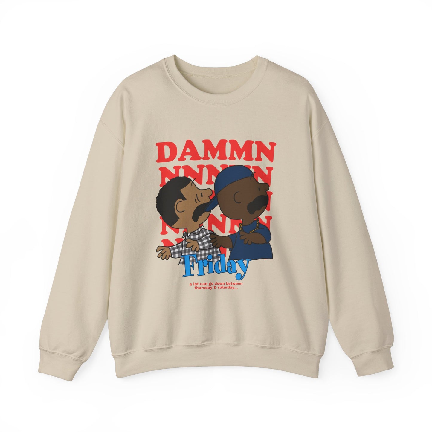 Keisha & The Gang | Black Charlie Brown | Friday Movie Sweatshirt