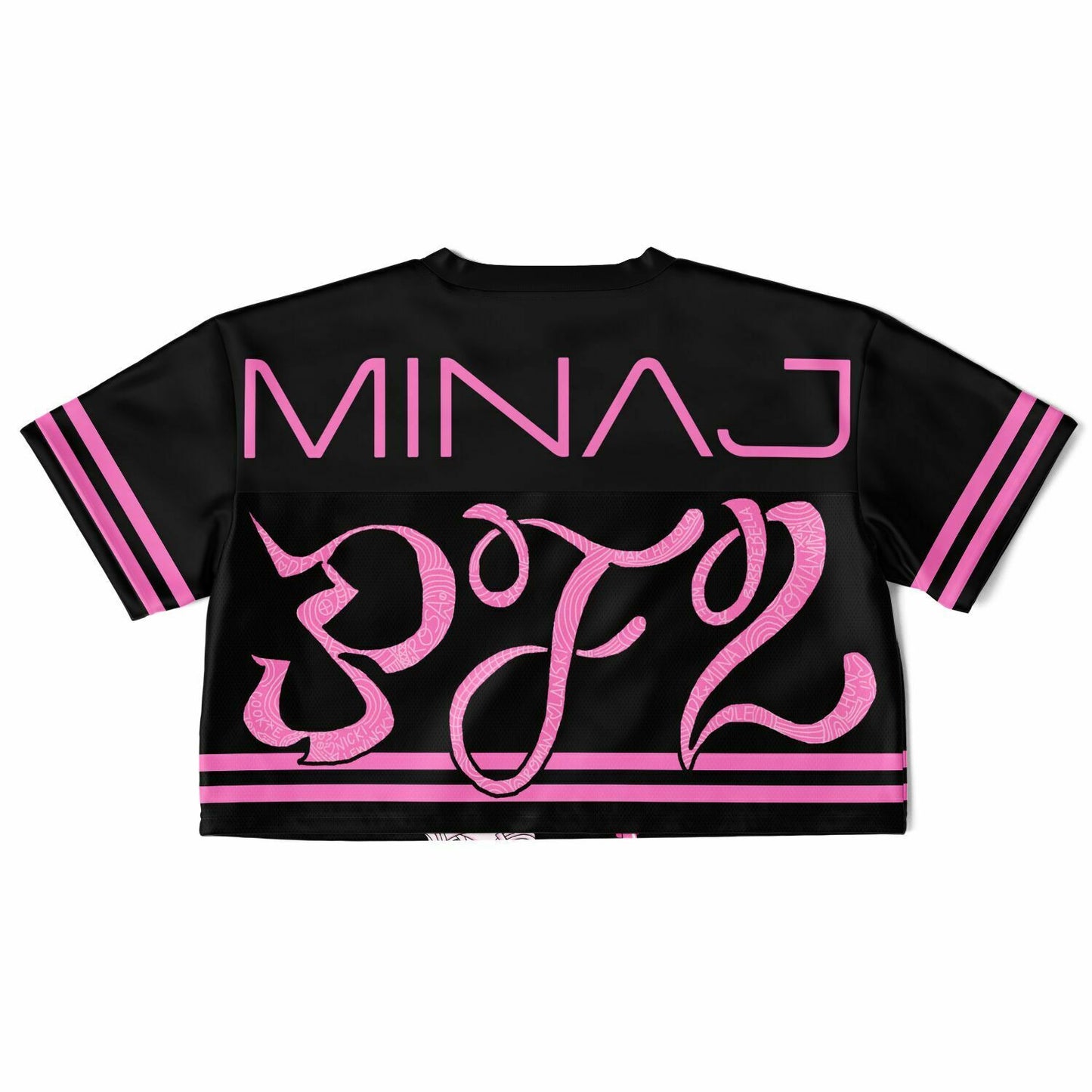 Nicki Minaj Tour | Pink Friday 2 Cropped Jersey | Gag City Shirt