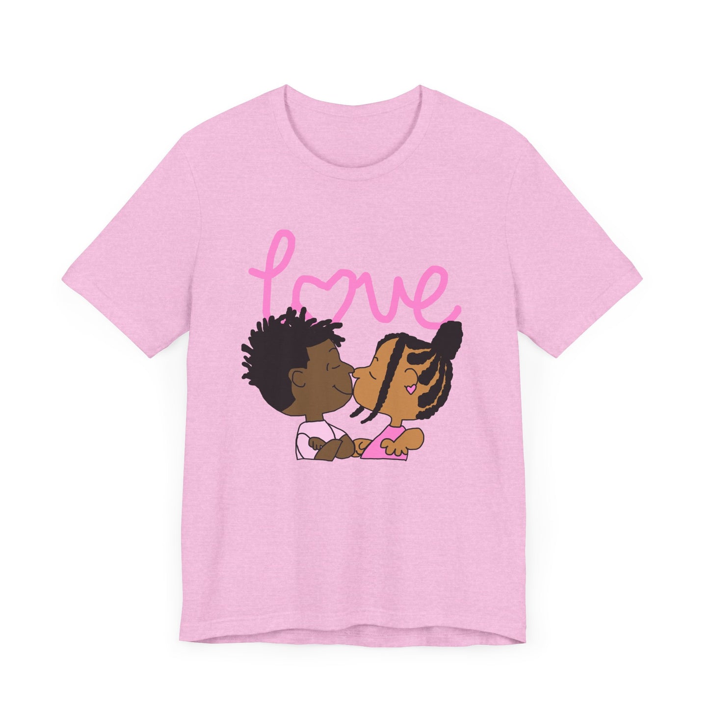 Keisha & The Gang | Black Charlie Brown Characters Valentine's Day Shirt