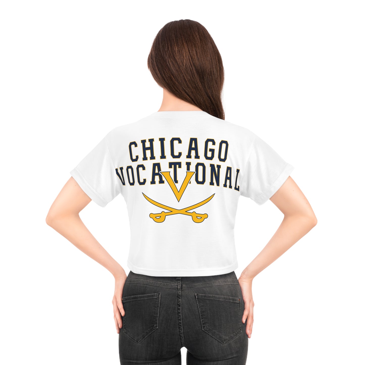 Chicago Vocational Cavaliers | CVS High School Crop Top