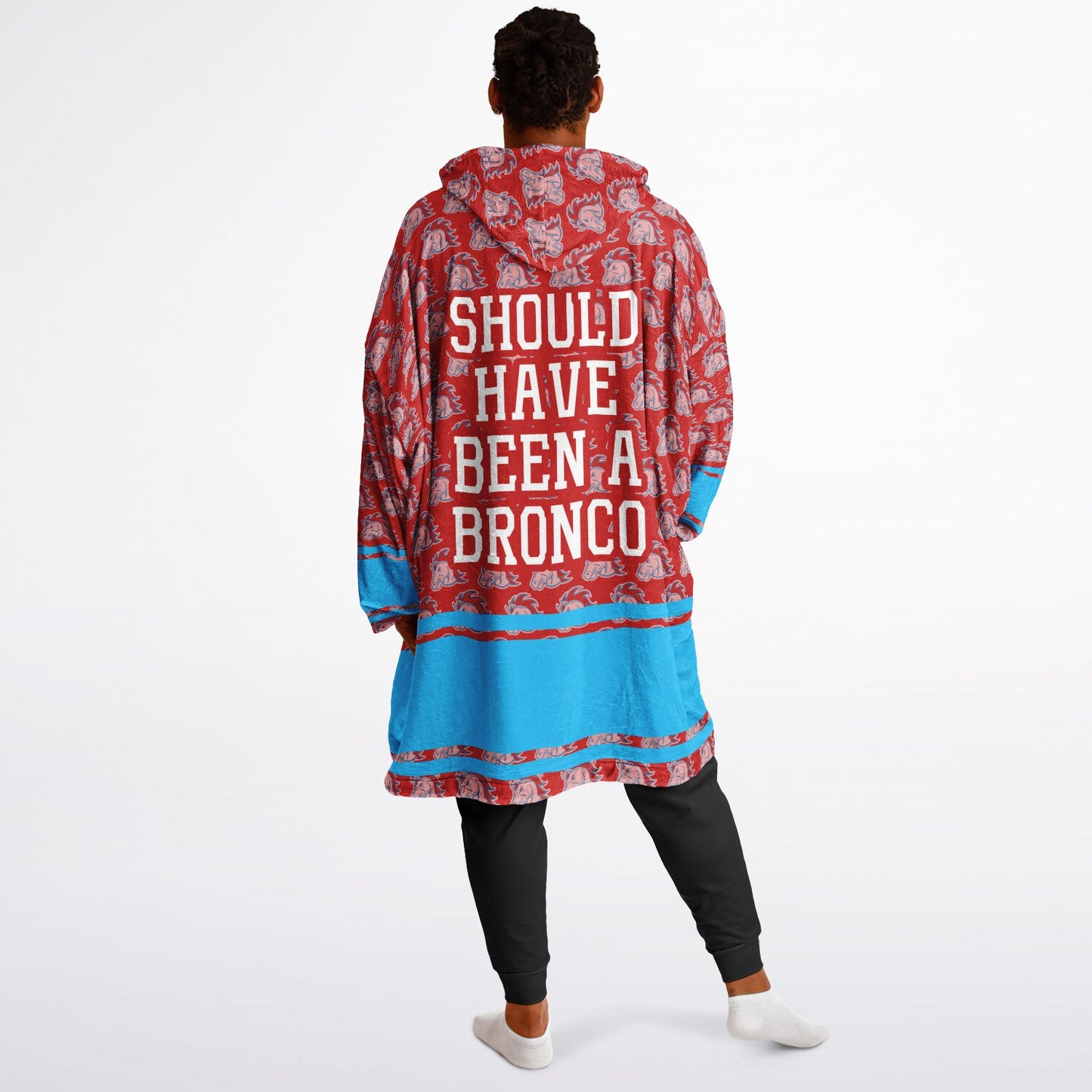 Kenwood Academy Snug Hoodie | Hoodie Blanket | Kenwood Broncos | Football SZN