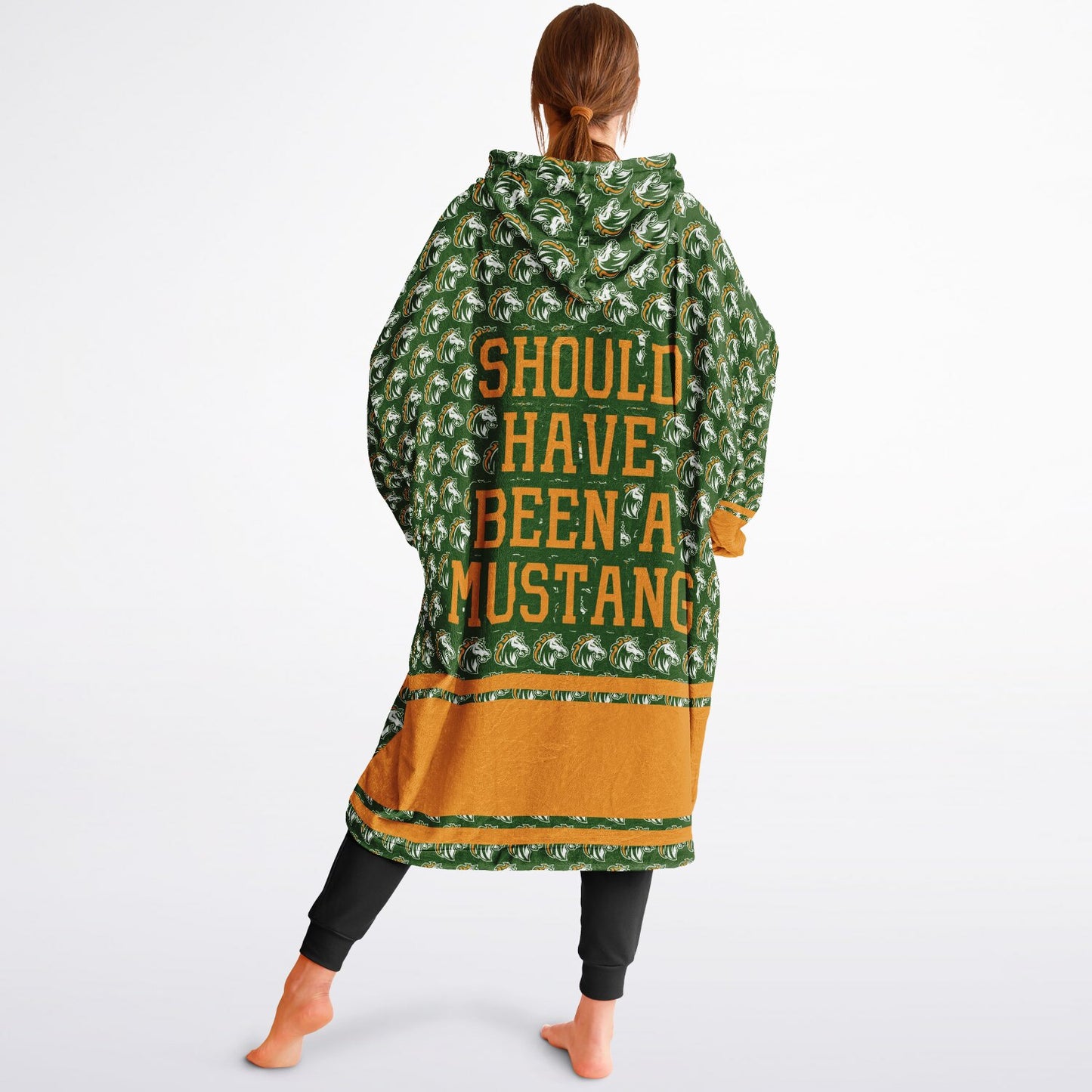 Morgan Park High School Snug Hoodie | Hoodie Blanket | Morgan Park Mustangs | Football SZN