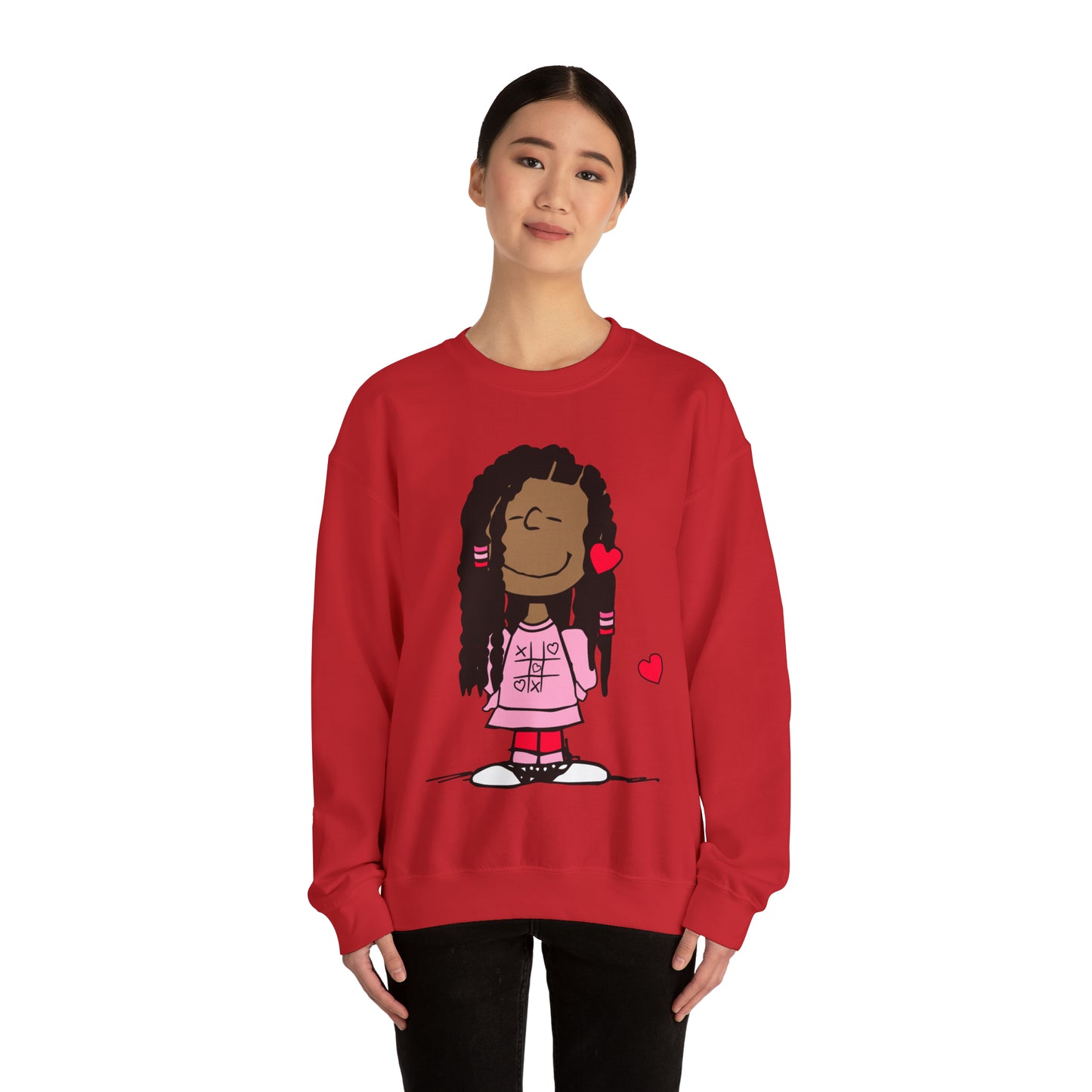 Black Charlie Brown Characters Valentine's Day Shirt