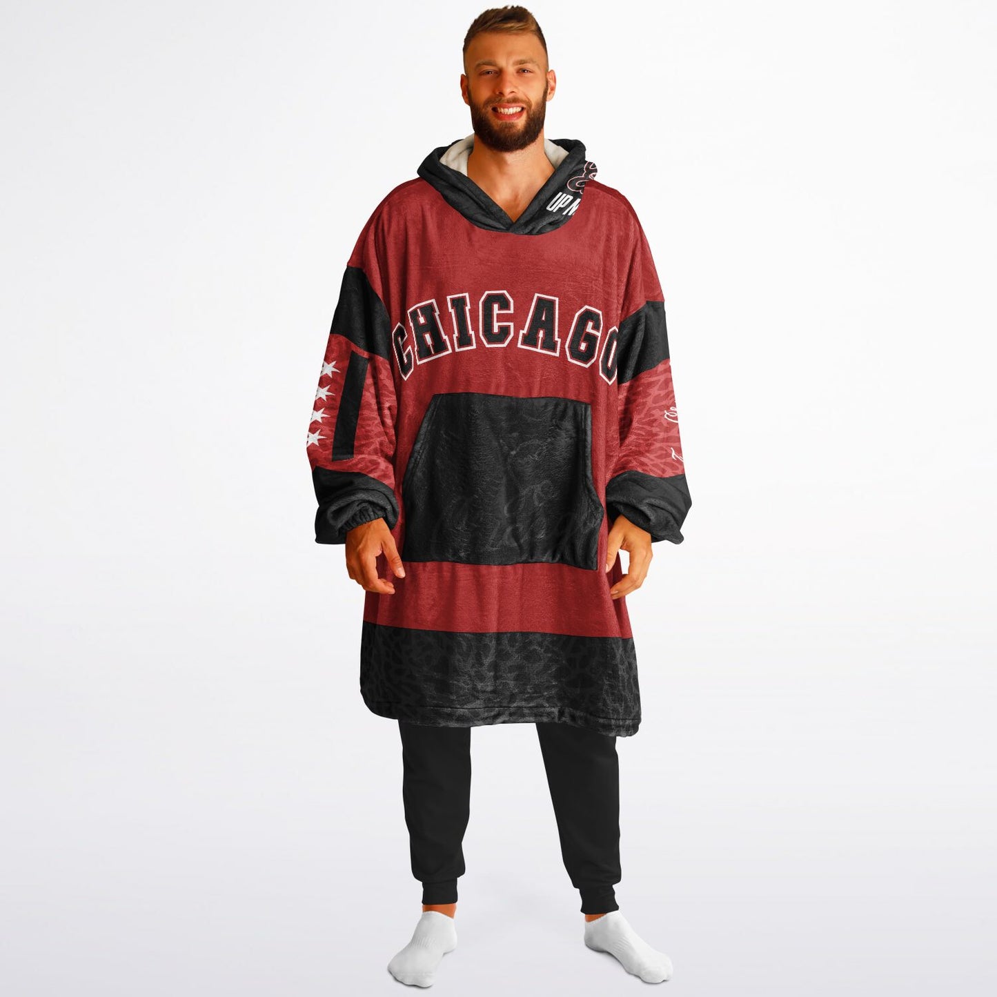 Chicago Hoodie Blanket