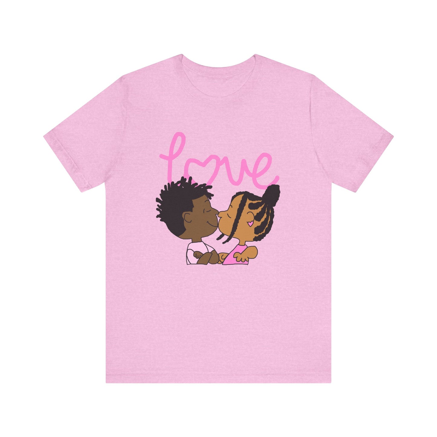 Keisha & The Gang | Black Charlie Brown Characters Valentine's Day Shirt