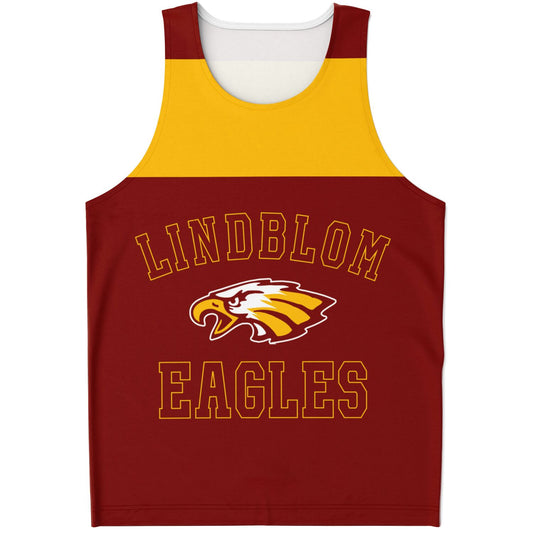 Men's Lindblom Math & Science Academy Tank Top | Lindblom Eagles