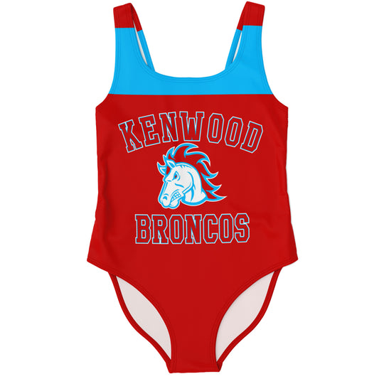 Kenwood Academy Swimsuit | Bodysuit | Kenwood Broncos
