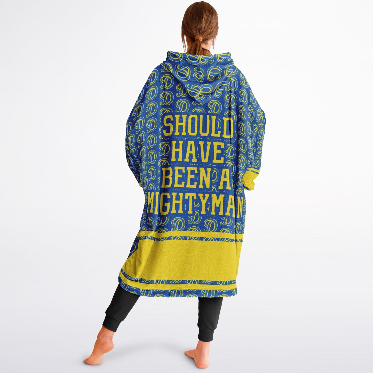 Dunbar Vocational School Snug Hoodie | Hoodie Blanket | Dunbar MightyMen | Football SZN