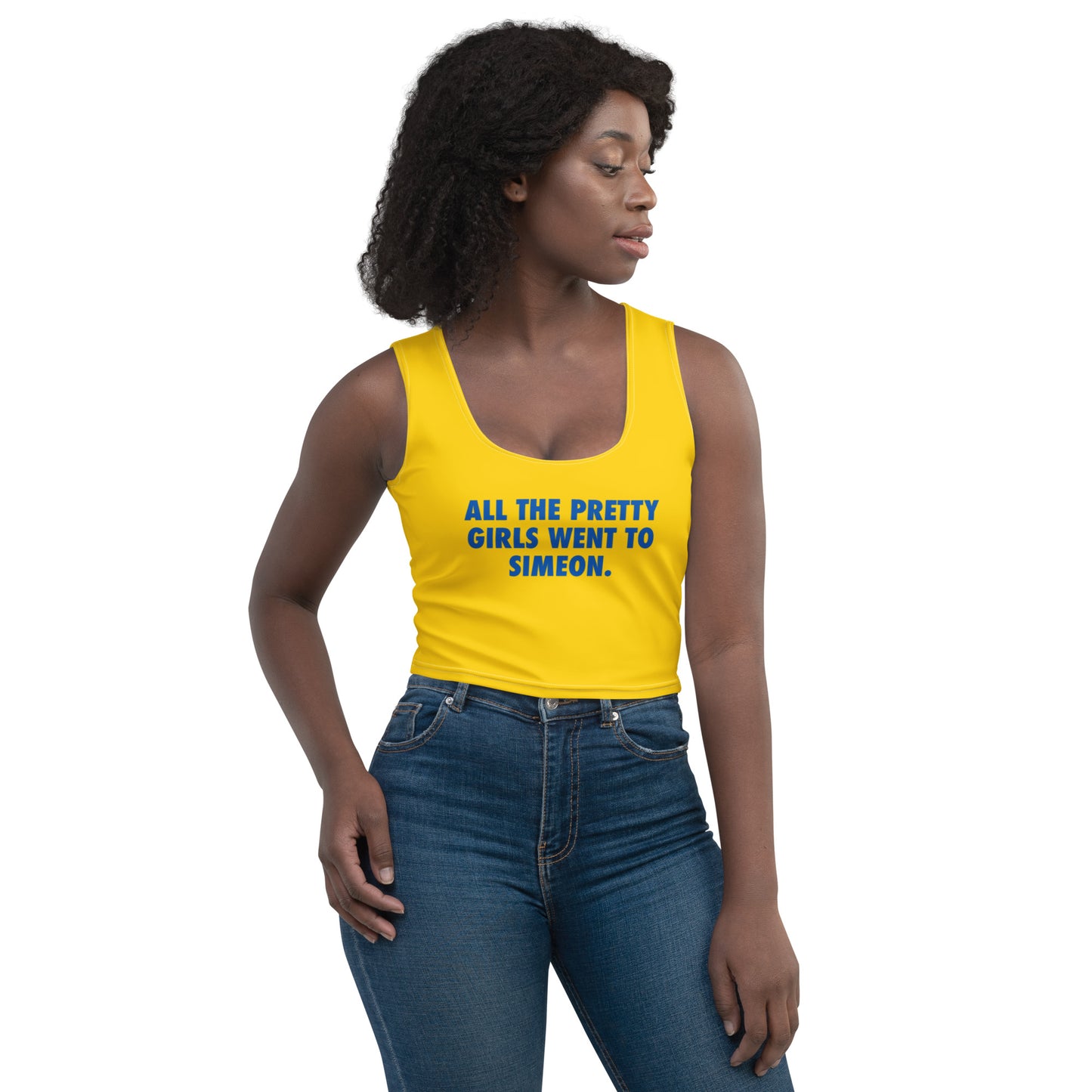 Simeon Wolverines| Pretty Girls | Simeon Career Academy Crop Tank