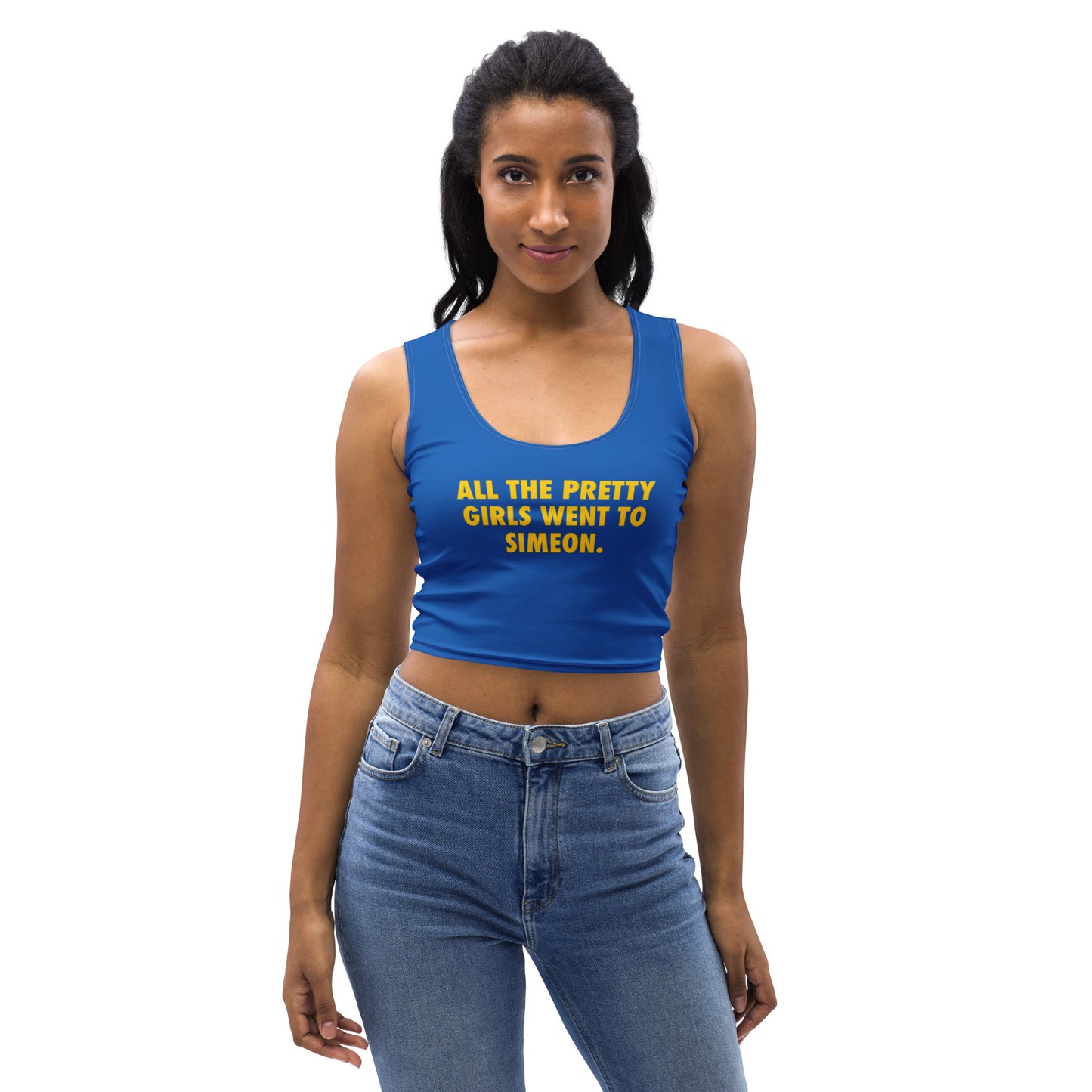 Simeon Wolverines| Pretty Girls | Simeon Career Academy Crop Tank