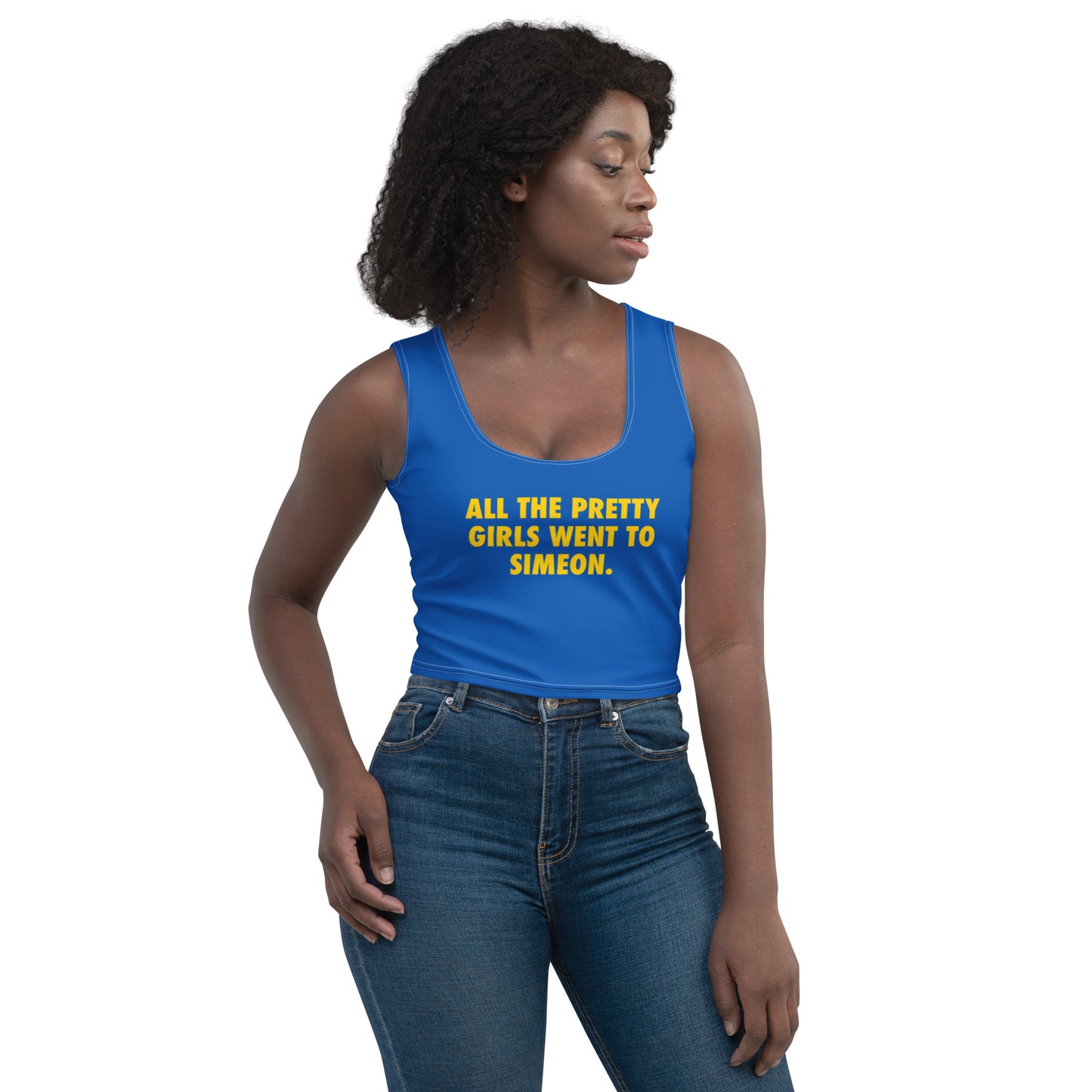 Simeon Wolverines| Pretty Girls | Simeon Career Academy Crop Tank